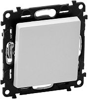 Выключатель кнопочный без рамки Legrand Valena Life 1-кл. белый картинка